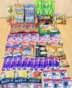 詰め合わせ お菓子 うまい棒 パイの実 ぷっちょ 忍者めしのサムネイル