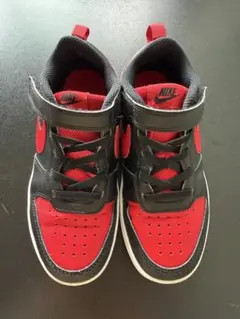 Nike 赤黒 スニーカー ベルクロ　20cm ナイキ