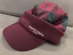 marie claire スポーツ ニット帽　ゴルフ