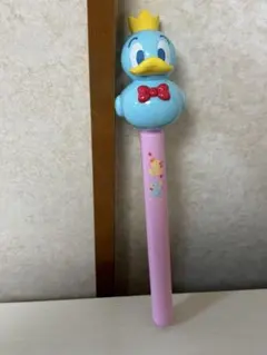 ディズニー　ドナルド　グワグワスティック　水色