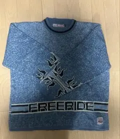 古着セーターsk8 y2k