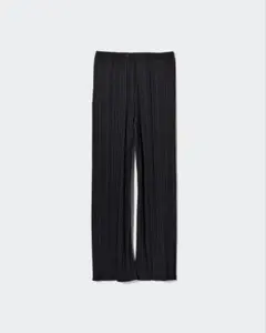 プリーツ ワイドパンツ