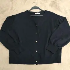カーディガン　サイズLL 黒