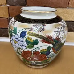 陶器 花瓶 色鮮やかなデザイン