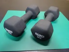 し*ん様 【中古】RIORES ダンベル 5kg 2個セットのサムネイル