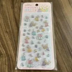 PUKUPUKU SEAL シール ディズニー プリンセス ぷくぷくシール