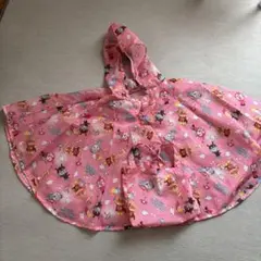 ベビー雨具 ピンク アニメキャラクター 90-95cm