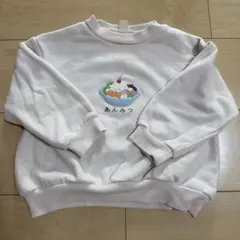 après les cours あんみつ刺繍 トレーナー 100cm