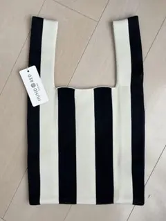新品⭐︎ニットバッグ　ラージ　タグ付き