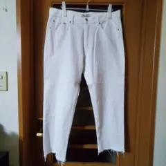 ZARA メンズデニム カットオフ W36 未使用新品