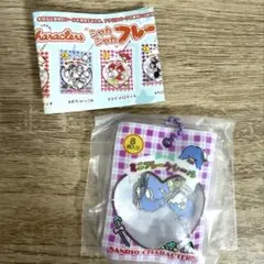 サンリオ　シャカシャカフレークシール風チャーム　タキシードサム