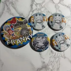 ワンピース フランキー 缶バッジ 5点セット