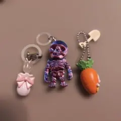 ミニフィギュア キーホルダー 3点セット