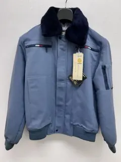 新品 防寒着 作業着 裏アルミ 襟ボア