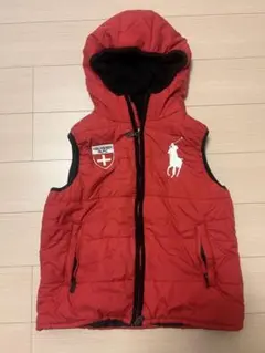 Polo by Ralph Lauren フード付きベスト XL