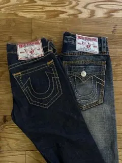 TRUE RELIGION デニムパンツ 2点セット