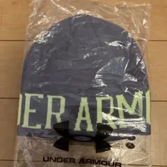 UNDER ARMOUR ネイビー ビーニー