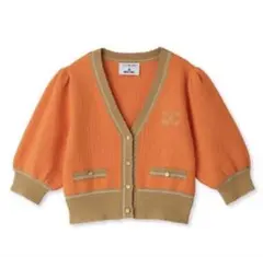 LILY BROWN×MARY QUANT】バイカラーパフニットカーディガン - メルカリ