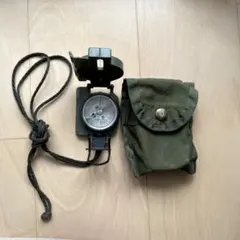 古い日本陸海軍五七式羅針盤/コンパス方位計地図磁石/野外行軍