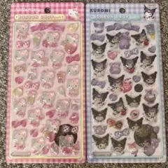国内正規品 ボンボンドロップシール 第2弾 サンリオ クロミ キティ ピンク