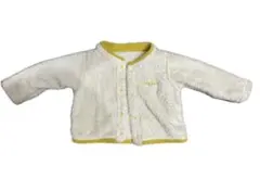 mont-bell フリースジャケット ホワイト/イエロー