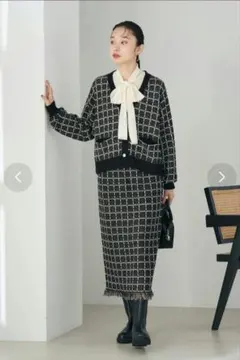 earth music&ecology スカート カーディガン