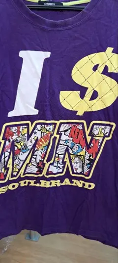 SOULBRAND 紫色 グラフィックTシャツ