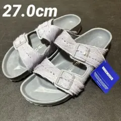Rick Owens Birkenstock Arizona サンダル　グレー Rick Owens Birkenstocks Pony Hair Fur Arizona Sandals | eBay