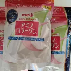 明治アミノコラーゲン　196g×1、217g×2