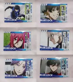 ブルーロック 全6種5枚入り ポストカードセット 潔 蜂楽 千切 凪 玲王 凛