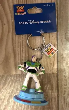 【未使用】ディズニーリゾート　トイストーリー　バズ・ライトイヤー　キーチェーン