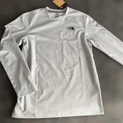 新品タグ付 THE NORTH FACE サイズM-L 長袖シャツ グレー