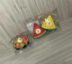 コンコンブル　赤と黄色　ポンチ　スイカ　まとめ売り