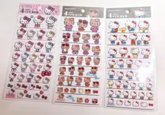 【キティ シール3点セット】サンリオ ハローキティ 4sizeステッカー セット