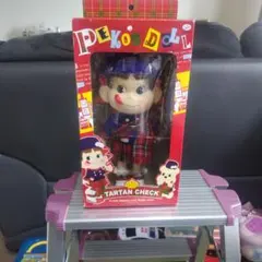不二家 ペコちゃん 人形 TARTAN CHECKのサムネイル