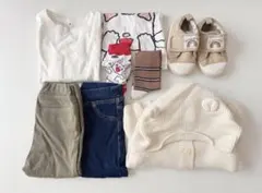 uセット 80 90 ベビー服 子供服 7点まとめ売り