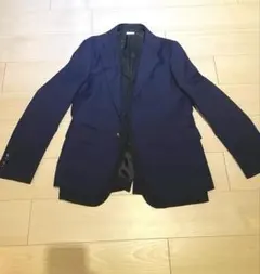 コムデギャルソン オムドゥ　ネイビー テーラードジャケット　セットアップ