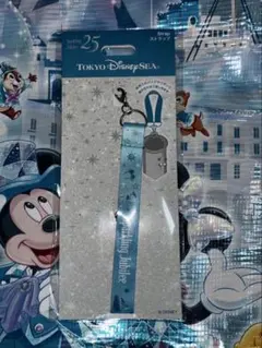 ディズニーシー 25周年 スパークリングジュビリー ストラップ ミッキー