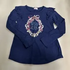 【美品】mezzo pianoチュニック　長袖Tシャツ　トップス140サイズ