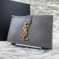 美品✨SAINT LAURENT オリガミ タイニー 折り財布 カサンドラ