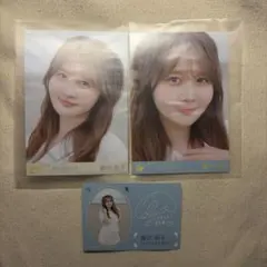 ニアジョイ 藤沢莉子 スタンプラリー 封入生写真 サマーツインテール