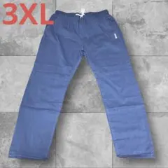 ⭐️イージーパンツ⭐️ メンズ　ライトブルー　ウエストゴム　3XL