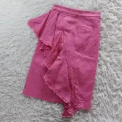 LILY BROWN フリルタイトスカート