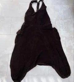 ブラウンハーレムサロペット