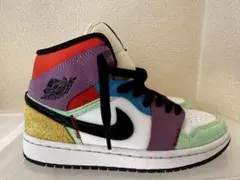 Nike Women's Air Jordan 1 Mid MultiColorのサムネイル