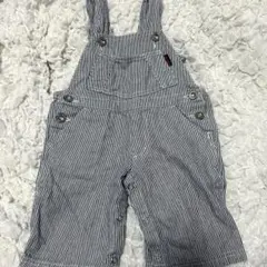 オーバーオール サロペット デニム　90 ストライプ　ジーンズ
