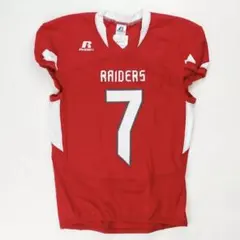【L】Russell Athletic Raiders #7 アメフト ジャージ