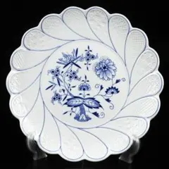 マイセン ブルーオニオン Meissen 花瓶 希少 レア フラワーベース