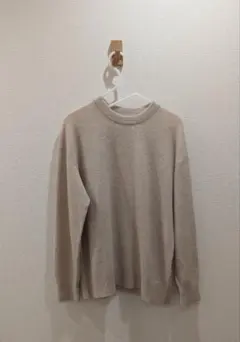 Plage プラージュ ニット ロングカーディガン ベージュ セーター Plage - Plage プラージュ ニット ロングカーディガン ベージュ