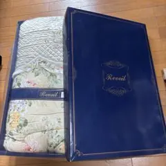 シルク混　掛け布団　綿　ポリエステル　ワイドサイズ